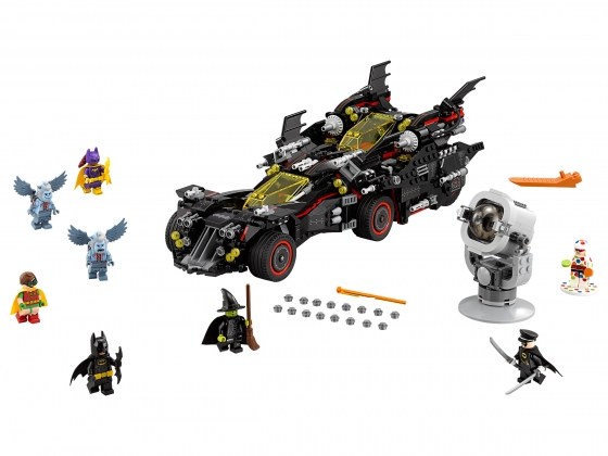 LEGO® The LEGO Batman Movie The Ultimate Batmobile 70917 released in 2017 - Image: 1