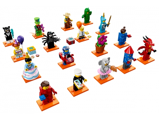 LEGO® Collectible Minifigures Series 18: Party 71021 released in 2018 - Image: 1
