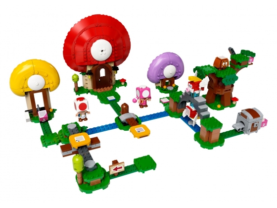 LEGO® Super Mario Toad’s Treasure Hunt Expansion Set 71368 released in 2020 - Image: 1