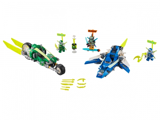 LEGO® Ninjago Jay und Lloyds Power-Flitzer 71709 erschienen in 2020 - Bild: 1