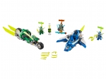LEGO® Ninjago Jay and Lloyd's Velocity Racers 71709 released in 2020 - Image: 1