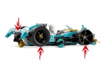 LEGO® Ninjago Zane’s Dragon Power Spinjitzu Race Car 71791 released in 2023 - Image: 4