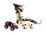 LEGO® Pharaoh's Quest Cursed Cobra Statue 7325 released in 2011 - Image: 1