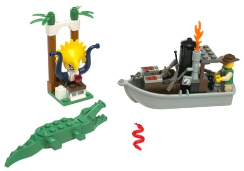 LEGO® Adventurers Jungle River 7410 released in 2003 - Image: 1