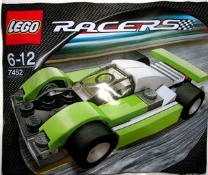 LEGO® Racers Lime/Black Racer 7452 released in 2007 - Image: 1