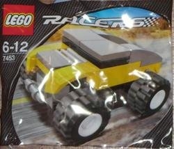 LEGO® Racers Yellow/Black Racer 7453 released in 2007 - Image: 1