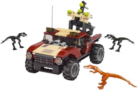 LEGO® Dino Attack Fire Hammer vs. Mutant Lizards 7475 released in 2005 - Image: 1