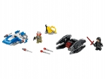 LEGO® Star Wars™ A-Wing™ vs. TIE Silencer™ Microfighters 75196 released in 2017 - Image: 1