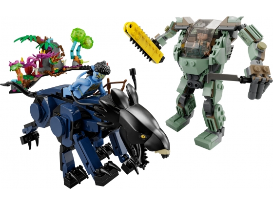 LEGO® Avatar Neytiri & Thanator vs. AMP Suit Quaritch 75571 released in 2022 - Image: 1