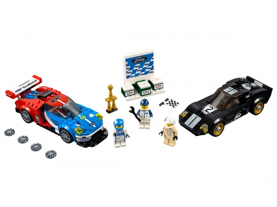 LEGO® Speed Champions 2016 Ford GT & 1966 Ford GT40 75881 released in 2017 - Image: 1