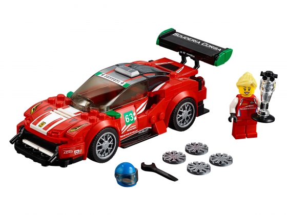 LEGO® Speed Champions Ferrari 488 GT3 “Scuderia Corsa” 75886 released in 2018 - Image: 1
