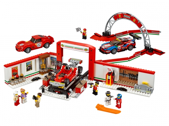 LEGO® Speed Champions Ferrari Ultimate Garage 75889 released in 2018 - Image: 1