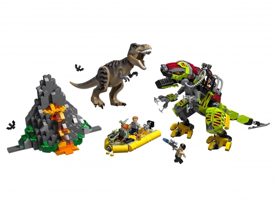 LEGO® Jurassic World T. rex vs Dino-Mech Battle 75938 released in 2010 - Image: 1