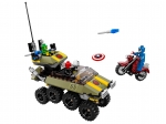 LEGO® Marvel Super Heroes Captain America vs. Hydra 76017 released in 2014 - Image: 1