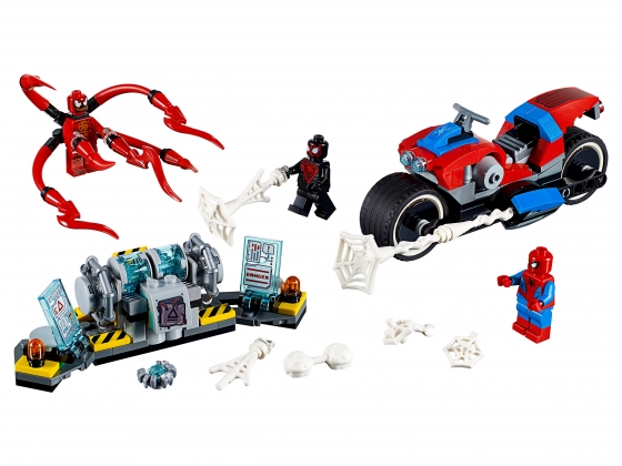 LEGO® Marvel Super Heroes Spider-Man Bike Rescue 76113 released in 2018 - Image: 1