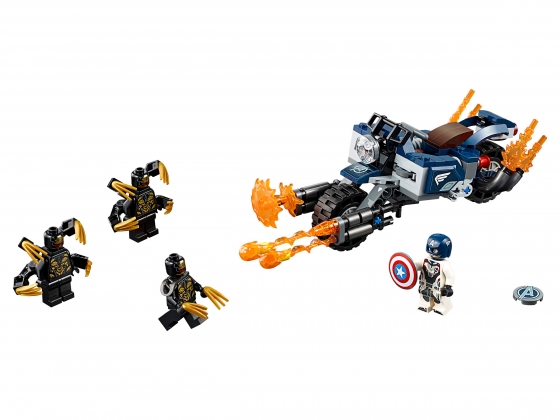 LEGO® Marvel Super Heroes Captain America: Outriders Attack 76123 released in 2019 - Image: 1