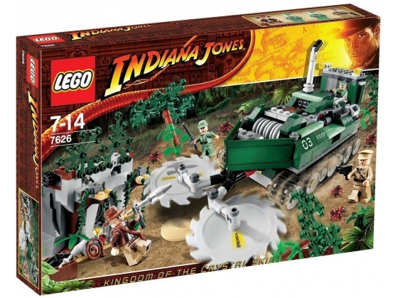 LEGO® Indiana Jones Jungle Cutter 7626 released in 2008 - Image: 1
