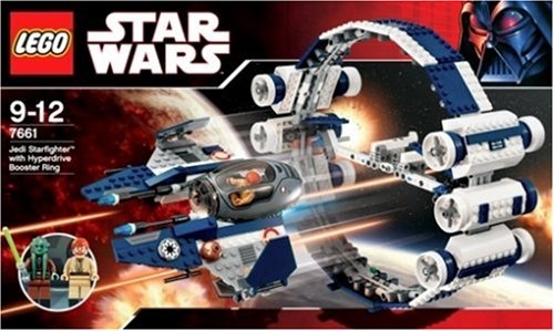 LEGO® Star Wars™ Jedi Starfighter with Hyperdrive Booster Ring 7661 released in 2007 - Image: 1