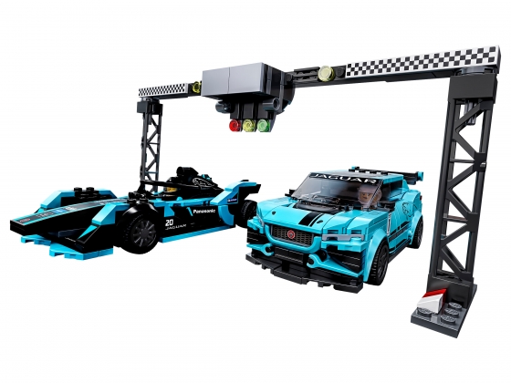 LEGO® Speed Champions Formula E Panasonic Jaguar Racing GEN2 car & Jaguar I-PACE eTROP 76898 released in 2020 - Image: 1