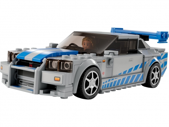 LEGO® Speed Champions 2 Fast 2 Furious Nissan Skyline GT-R (R34) 76917 released in 2023 - Image: 1
