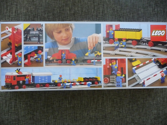 LEGO® Train Diesel Freight Train Set 7720 released in 1980 - Image: 1