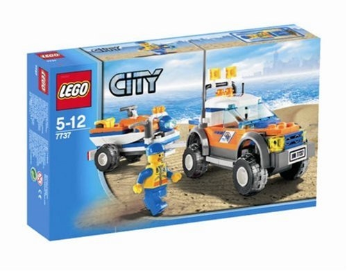 LEGO® Town Off-Road Vehicle and Jet Scooter 7737 released in 2008 - Image: 1