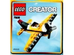 LEGO® Creator Yellow Airplane 7808 released in 2009 - Image: 1