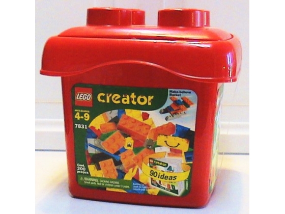 LEGO® Creator Make-believe Bucket 7831 released in 2002 - Image: 1