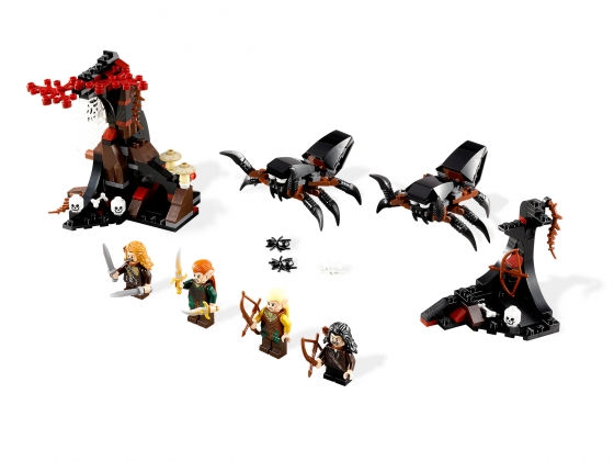 LEGO® The Hobbit and Lord of the Rings Escape from Mirkwood™ Spiders 79001 released in 2012 - Image: 1
