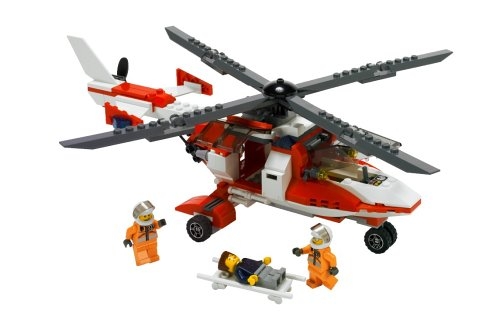 LEGO® Town Rescue Helicopter 7903 released in 2006 - Image: 1