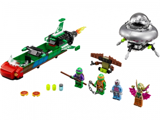 LEGO® Teenage Mutant Ninja Turtles T-Rawket Sky Strike 79120 released in 2014 - Image: 1