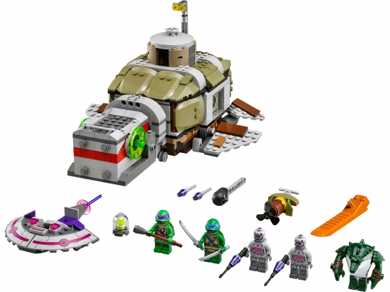 LEGO® Teenage Mutant Ninja Turtles Turtle Sub Undersea Chase 79121 released in 2014 - Image: 1