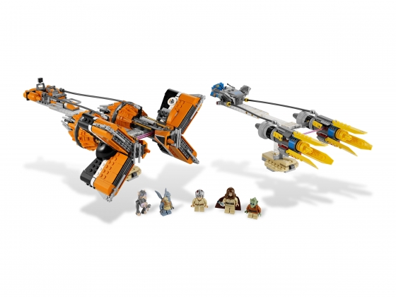 LEGO® Star Wars™ Anakins & Sebulba's Podracers 7962 erschienen in 2011 - Bild: 1