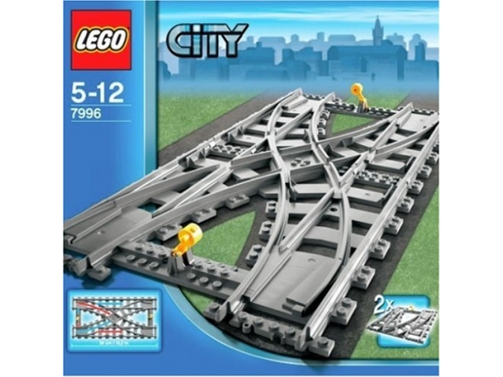 skål Becks Natur LEGO® Train Double Crossover Track 7996