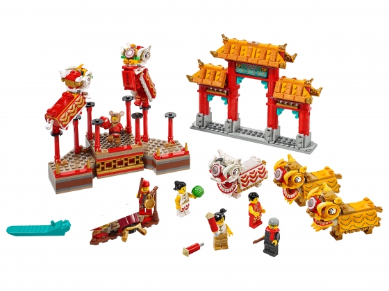 LEGO® Seasonal Lion Dance 80104 released in 2020 - Image: 1
