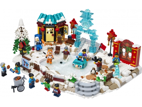 LEGO® Seasonal Mondneujahrs-Eisfestival 80109 erschienen in 2022 - Bild: 1