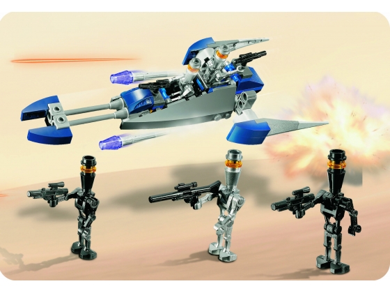 LEGO® Star Wars™ Assassin Droids Battle Pack 8015 released in 2009 - Image: 1