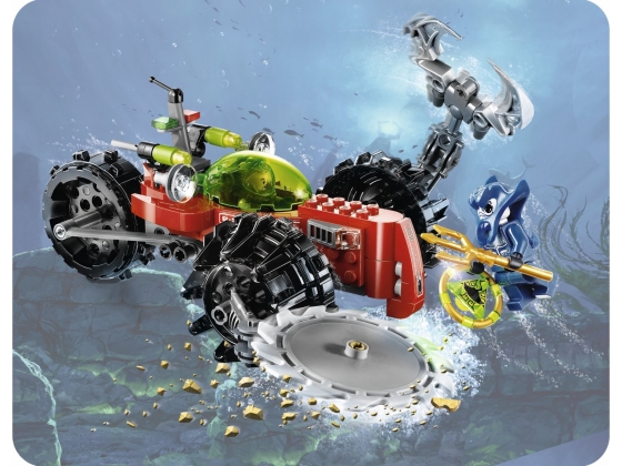 LEGO® Atlantis Seabed Scavenger 8059 released in 2010 - Image: 1