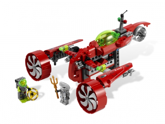 LEGO® Atlantis Typhoon Turbo Sub 8060 released in 2010 - Image: 1