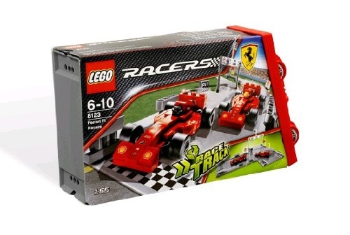 LEGO® Racers Ferrari F1 Racers 8123 released in 2009 - Image: 1