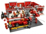 LEGO® Racers Ferrari F1 Team, 726 Teile 8144 erschienen in 2007 - Bild: 1