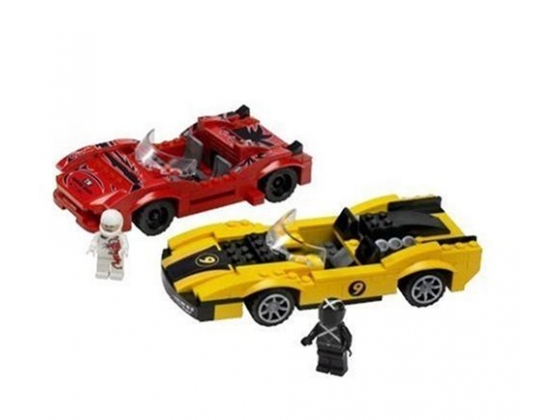 LEGO® Racers Racer X & Taejo Togokhan 8159 released in 2008 - Image: 1