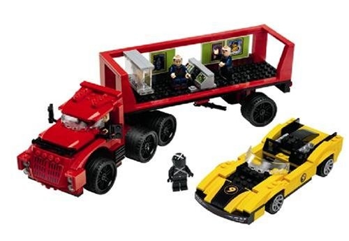LEGO® Racers Cruncher Block & Racer X 8160 released in 2008 - Image: 1