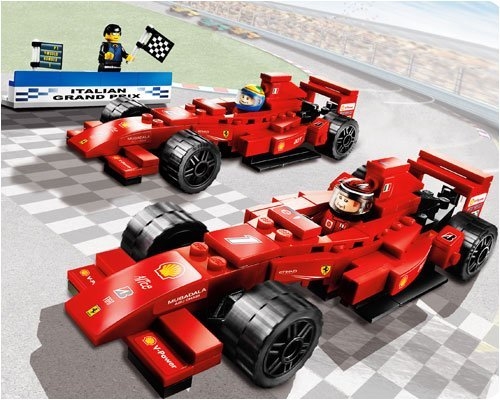 LEGO® Racers Ferrari Victory 8168 released in 2009 - Image: 1