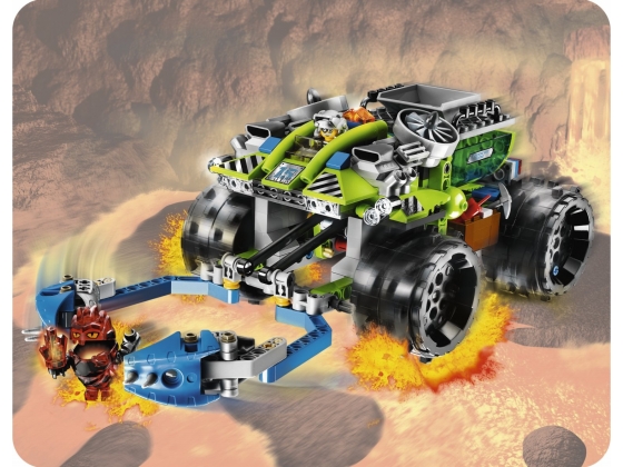 LEGO® Power Miners Claw Catcher 8190 released in 2010 - Image: 1