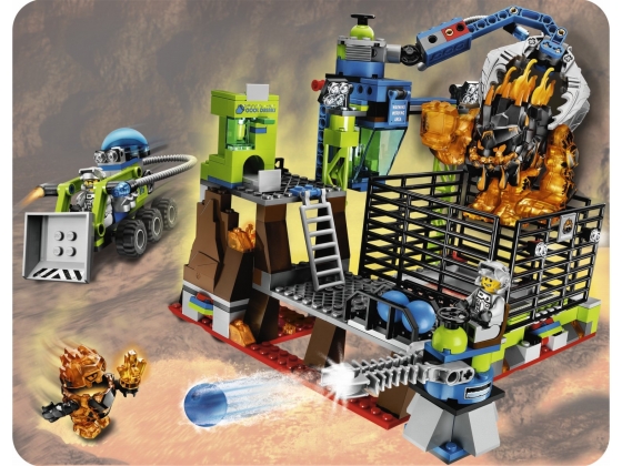 LEGO® Power Miners Lavatraz 8191 released in 2010 - Image: 1