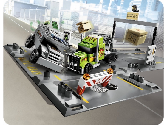 LEGO® Racers Security Smash 8199 released in 2010 - Image: 1