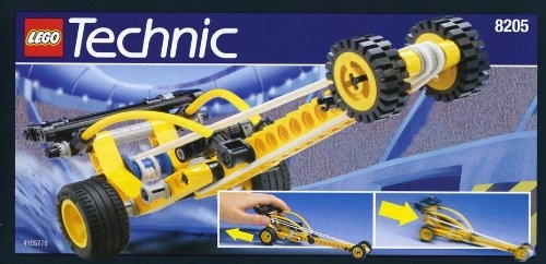 LEGO® Technic Bungee Blaster zum aufziehen 8205 erschienen in 1997 - Bild: 1