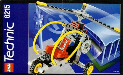 LEGO® Technic Gyro Copter 8215 released in 1997 - Image: 1