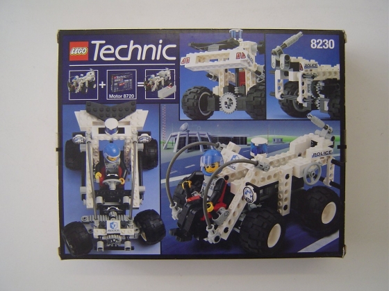 LEGO® Technic Coastal Cop Buggy / Miami Police Patrol 8230 released in 1996 - Image: 1